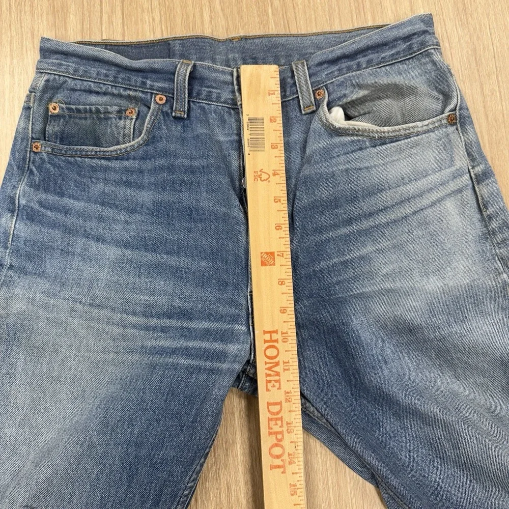 Levi's 501xx Jeans 34x34 Fit 30x30 90s Made Button Fly Made In USA Medium Wash
